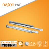 2016 Neson FB3BHM Full-Extension concealed Soft-closing Ball Bearing Slide