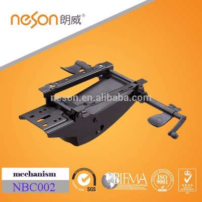 Synchronized swivel chair mechanism NBC002 with spring tension controlled