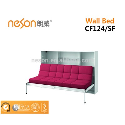 New style space saving wall folding sofa/desk bed CF124