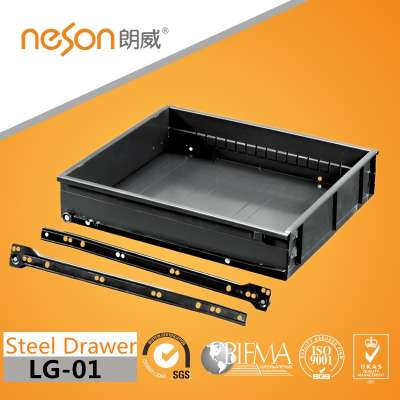 Office Steel Drawer with powder coating slide LG-01